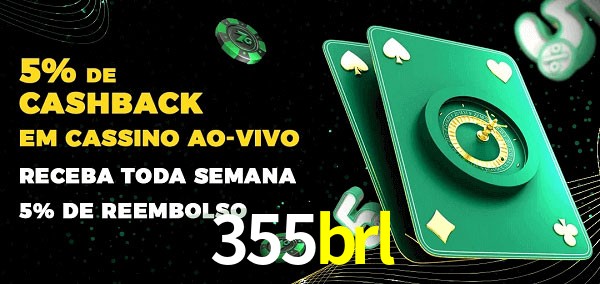 Promoções do cassino ao Vivo 355brl